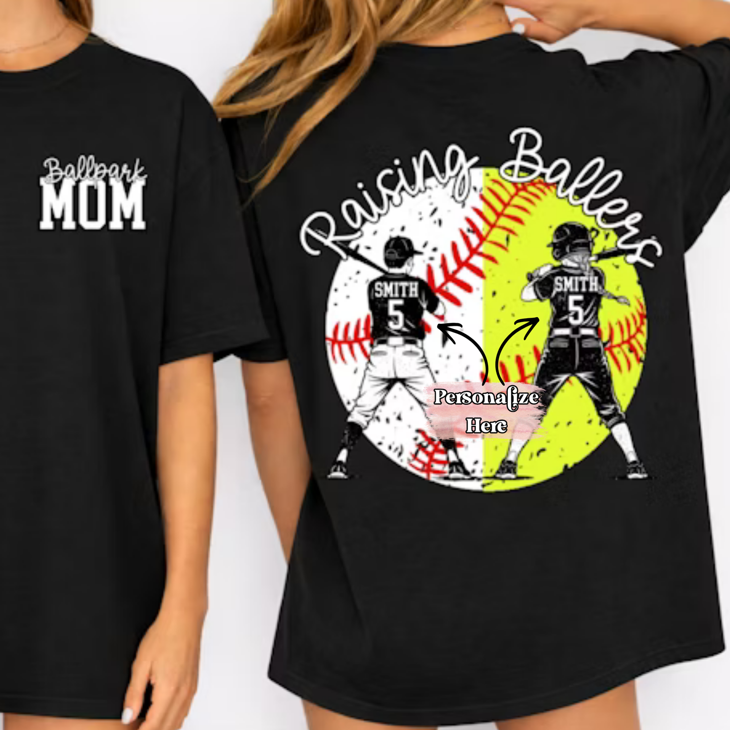 Baller Mom - ‼️Fully Customizable Transfer‼️