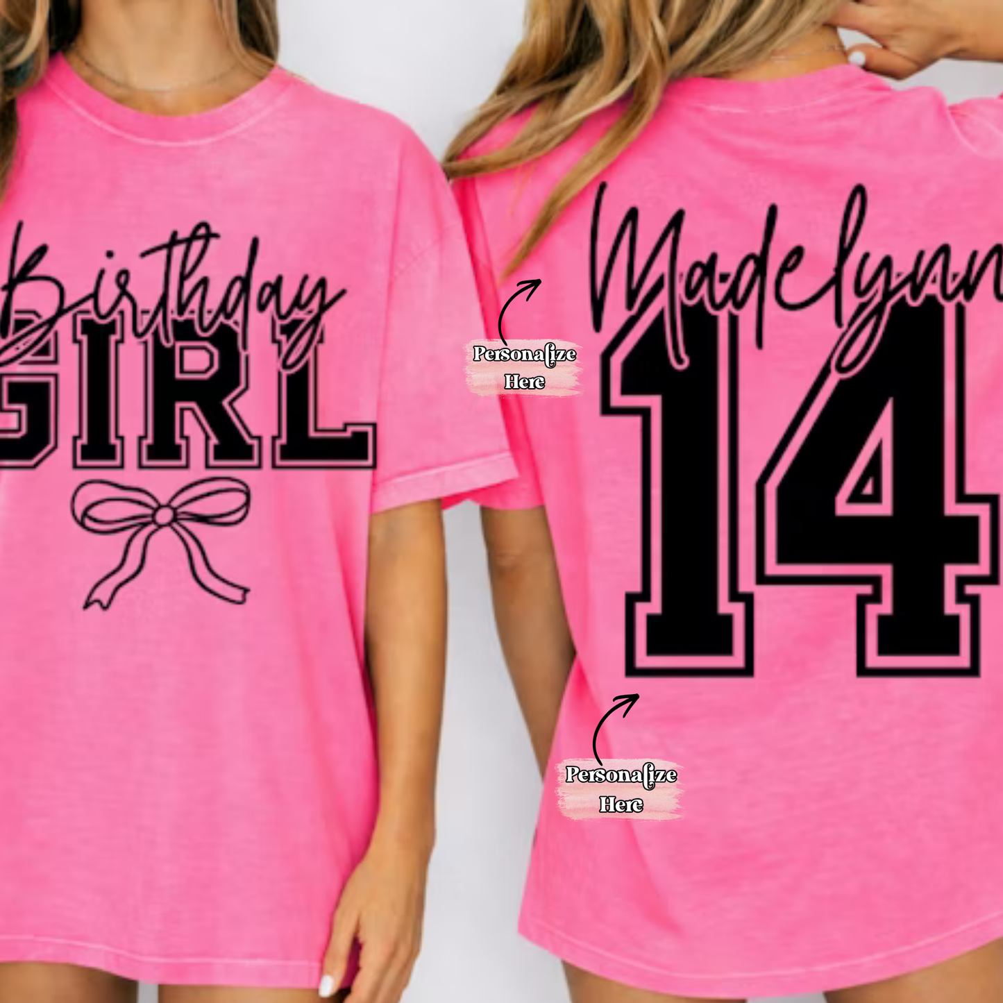 Birthday Girl - ‼️Fully Customizable Transfer‼️