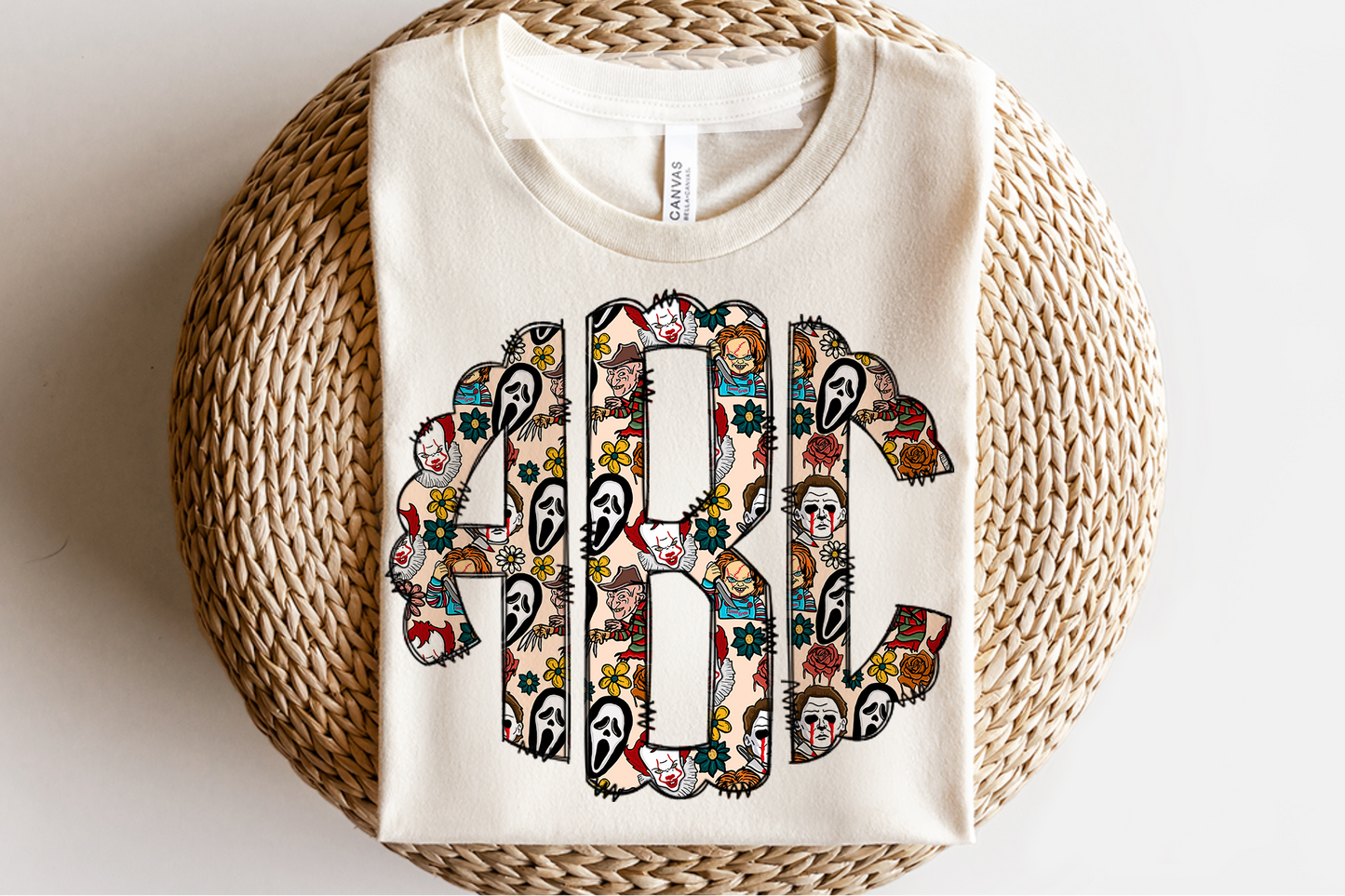Horror Guys - Custom Monogram Transfer