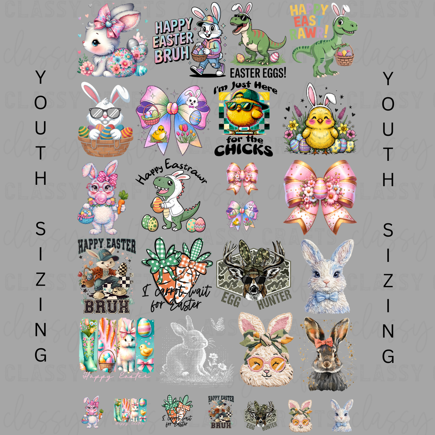 Easter Youth - 30x48 - PREMADE GANG SHEET