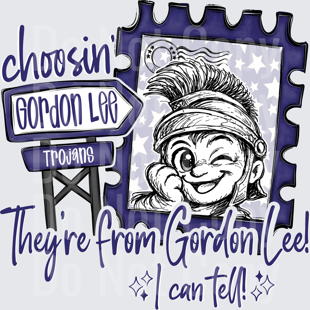 Choosin Gordon Lee Trojans (DTF)