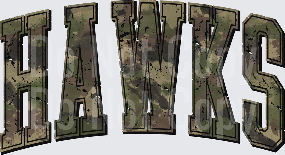 Camo Hawks (DTF)