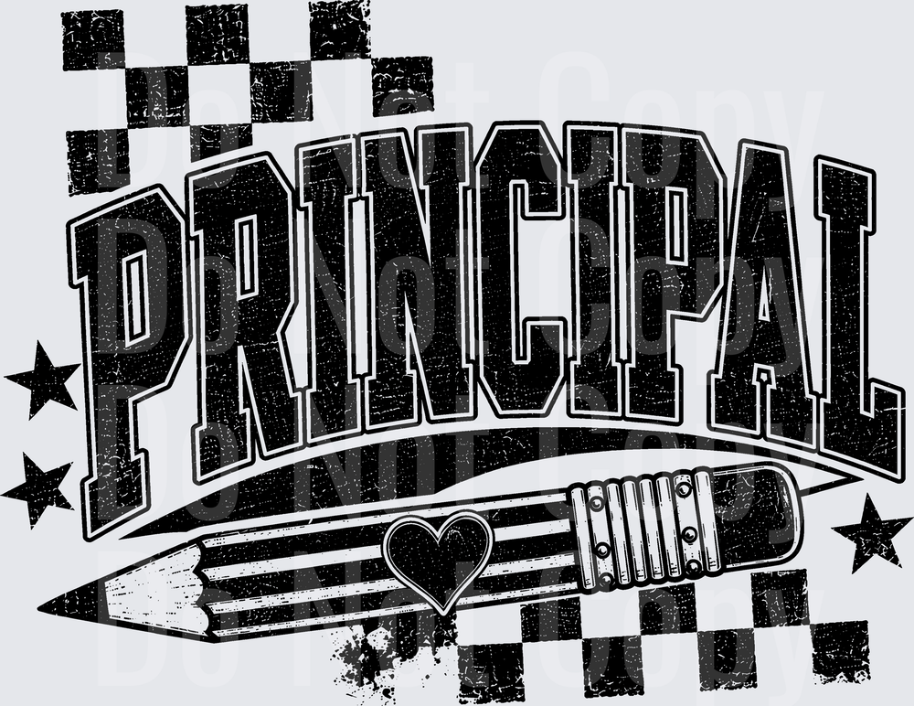 PRINCIPAL PENCIL DISTRESSED (DTF)