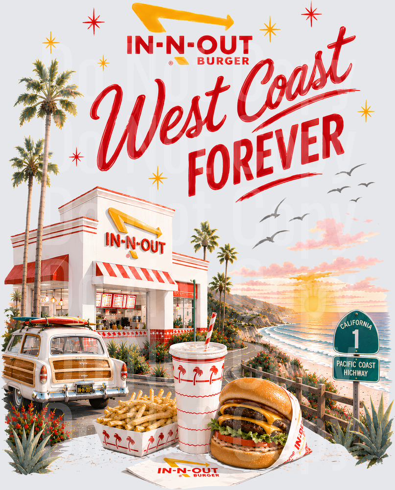 In Out West Coast Forever (DTF)