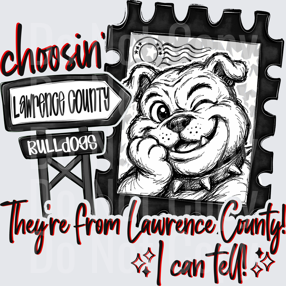 Choosin Lawrence County Bulldogs (DTF)