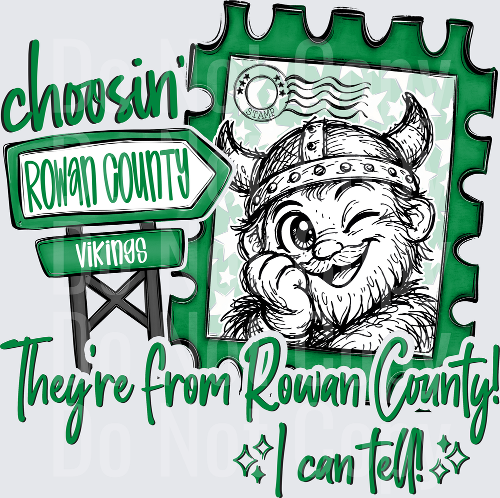 Choosin Rowan County Vikings (DTF)