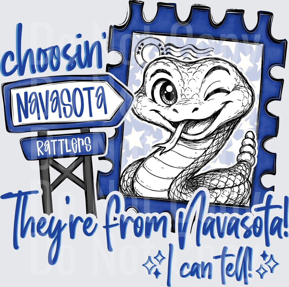 Choosin Navasota Rattlers (DTF)