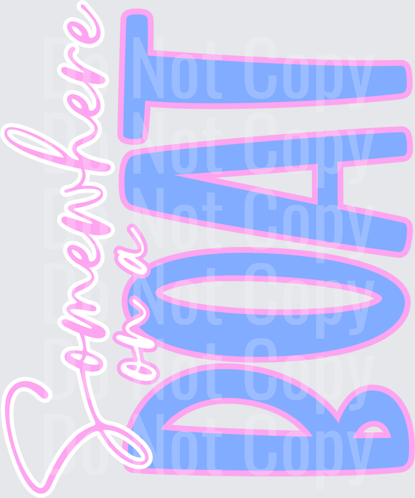 Peace Love Retro Typography Pink and Purple Gradient ( DTF)
