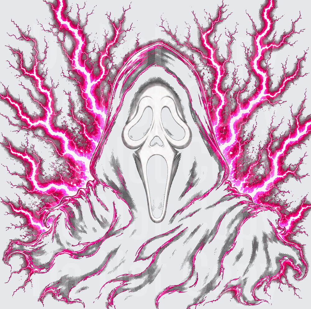 ghost halftone pink (DTF)