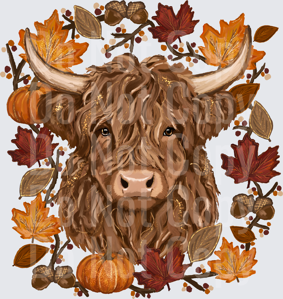 highland cow fall (DTF)