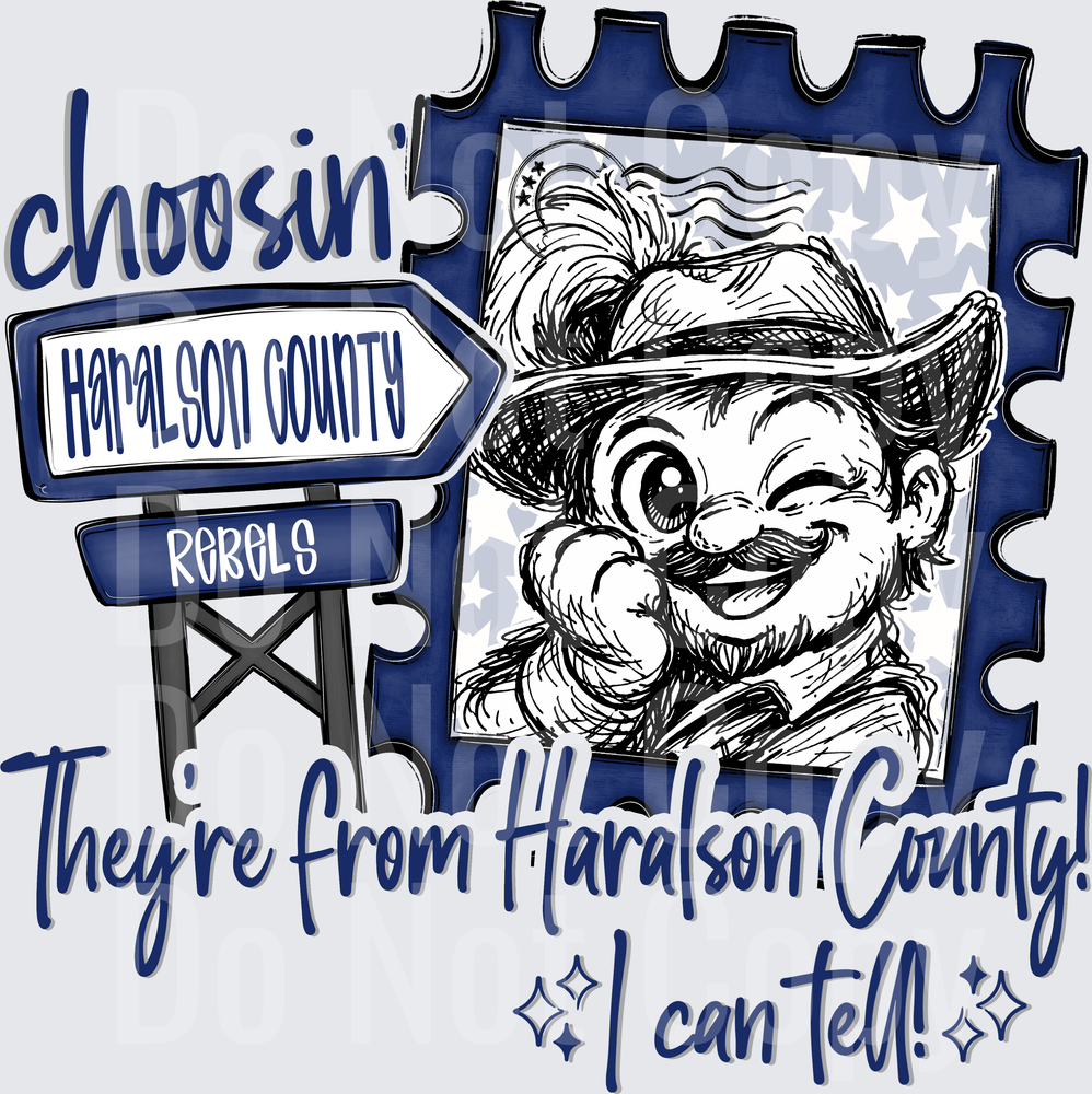 Choosin Haralson County Rebels (DTF)