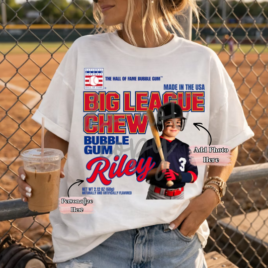 Baseball/Softball Big League -  ‼️Fully Customizable Transfer‼️