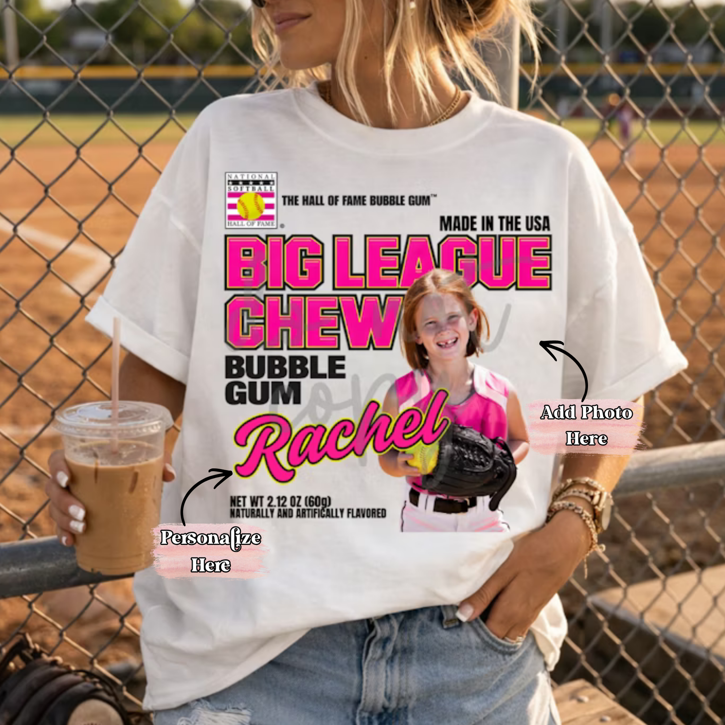 Baseball/Softball Big League -  ‼️Fully Customizable Transfer‼️