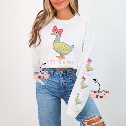 Mother Goose And Goslings -  ‼️Fully Customizable Transfer‼️