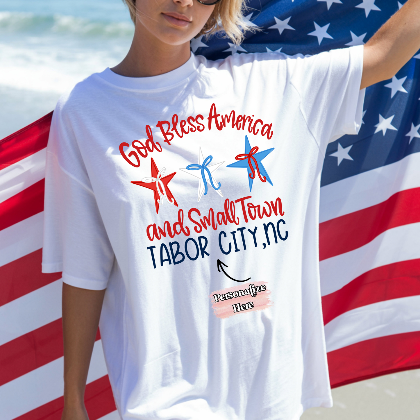 Small Town 4th Of July -  ‼️Fully Customizable Transfer‼️