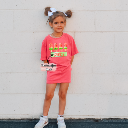 Watermelon Popcicles Nameplate -  ‼️Fully Customizable Transfer‼️