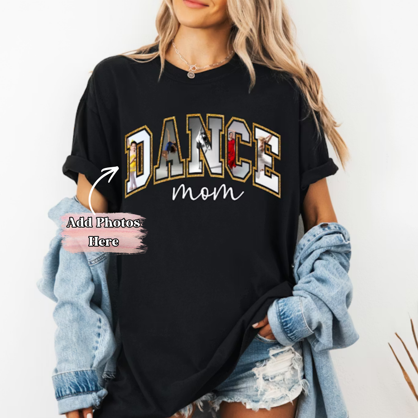 Varsity Picture Letters Dance Mom - ‼️FULLY CUSTOMIZABLE‼️ Transfer