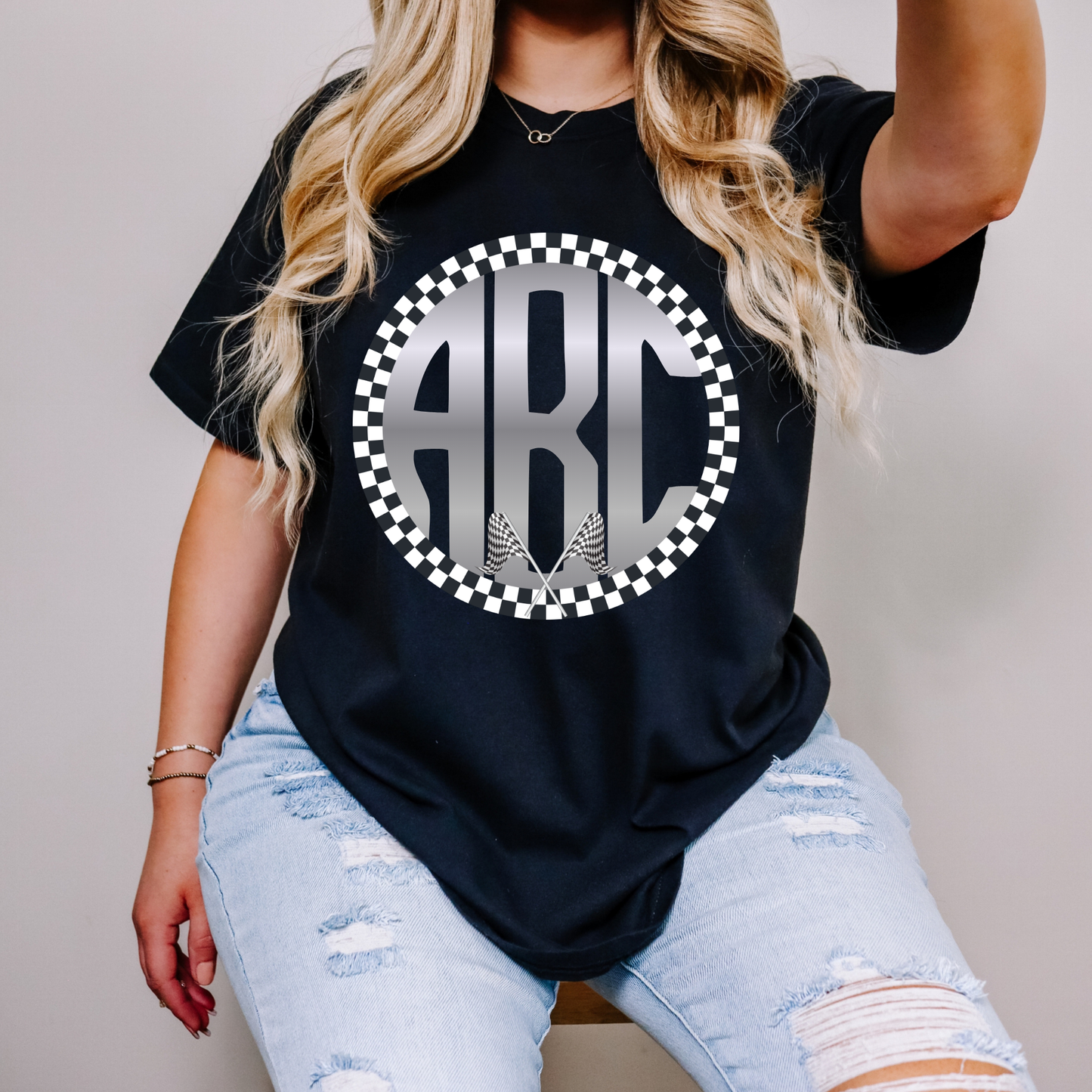 Metallic Racing - Custom Monogram Transfer