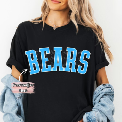 Varsity Team Letters -  ‼️Fully Customizable Transfer‼️