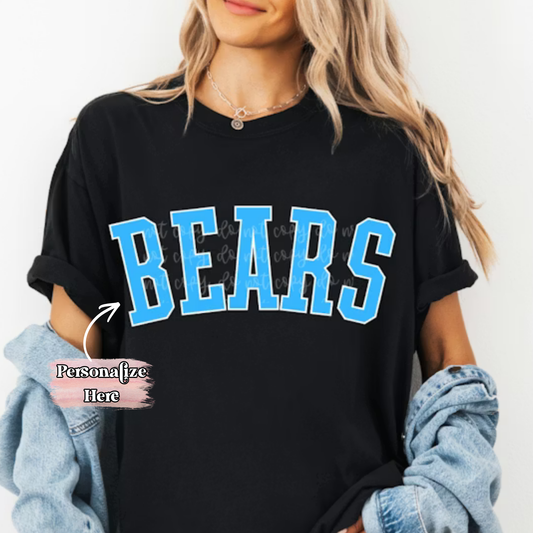 Varsity Team Letters -  ‼️Fully Customizable Transfer‼️
