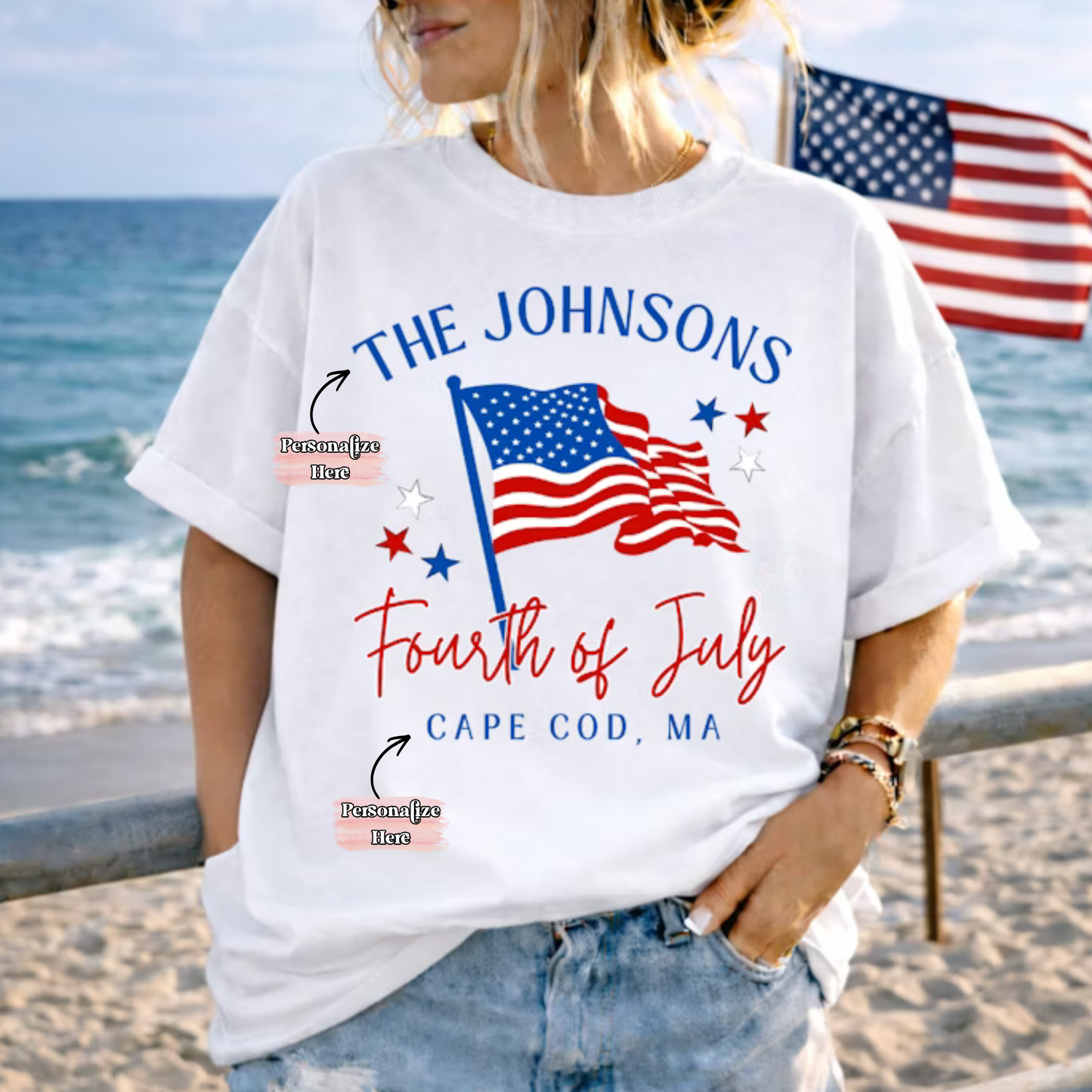 Family 4th Of July - ‼️FULLY CUSTOMIZABLE‼️ Transfer