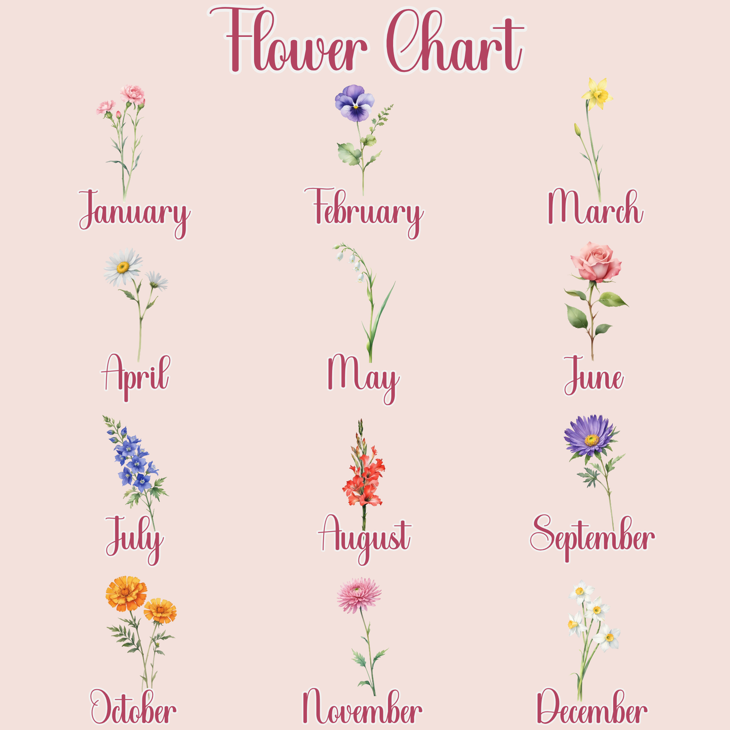 Mama's Flowers - ‼️Fully Customizable Transfer‼️