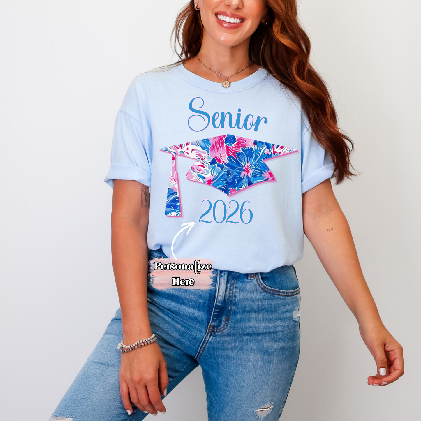 Preppy Senior Cap -  ‼️Fully Customizable Transfer‼️
