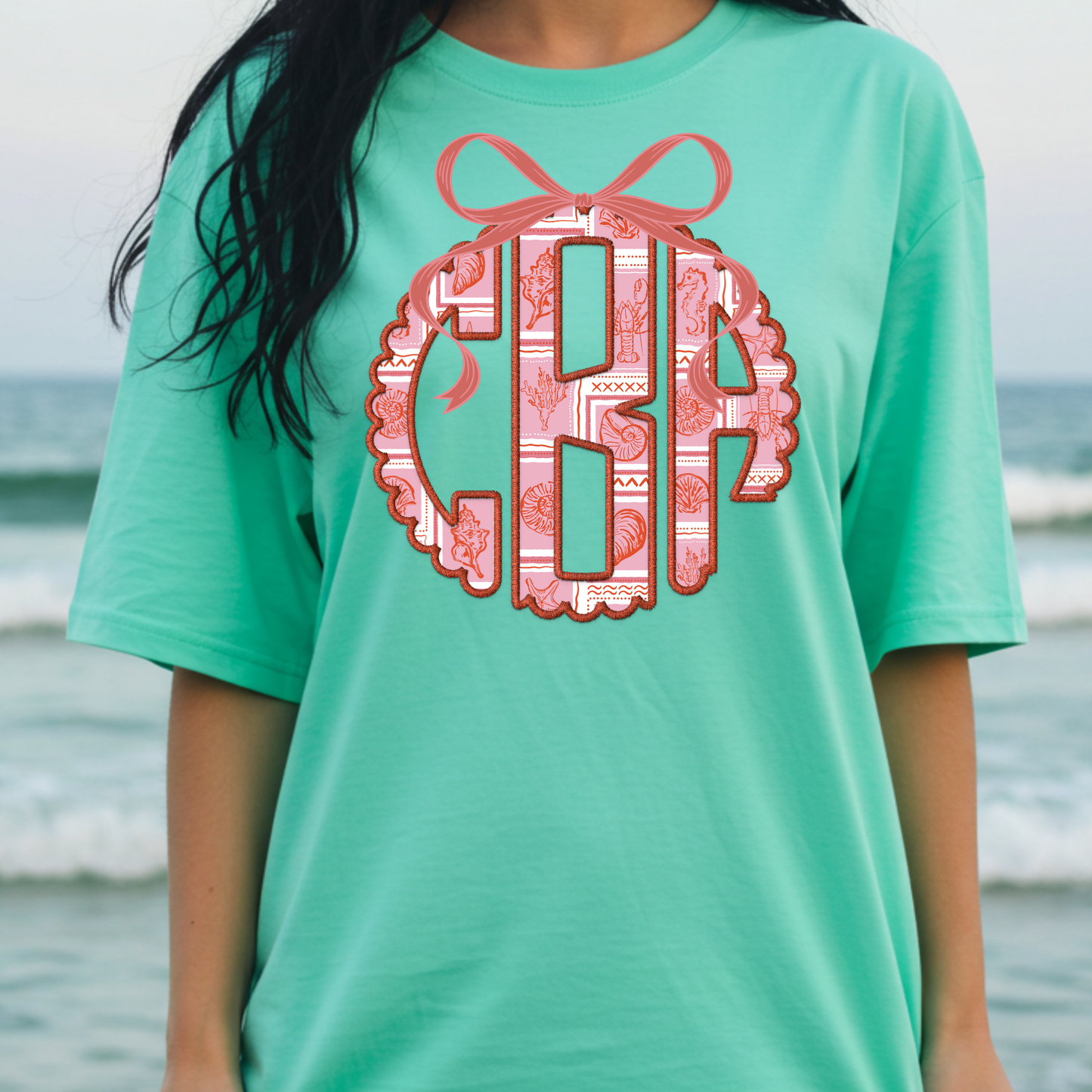 Marine Stamps - Custom Monogram Transfer