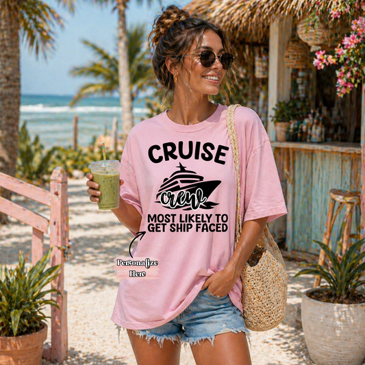 Cruise Crew Most Likely To -  ‼️Fully Customizable Transfer‼️