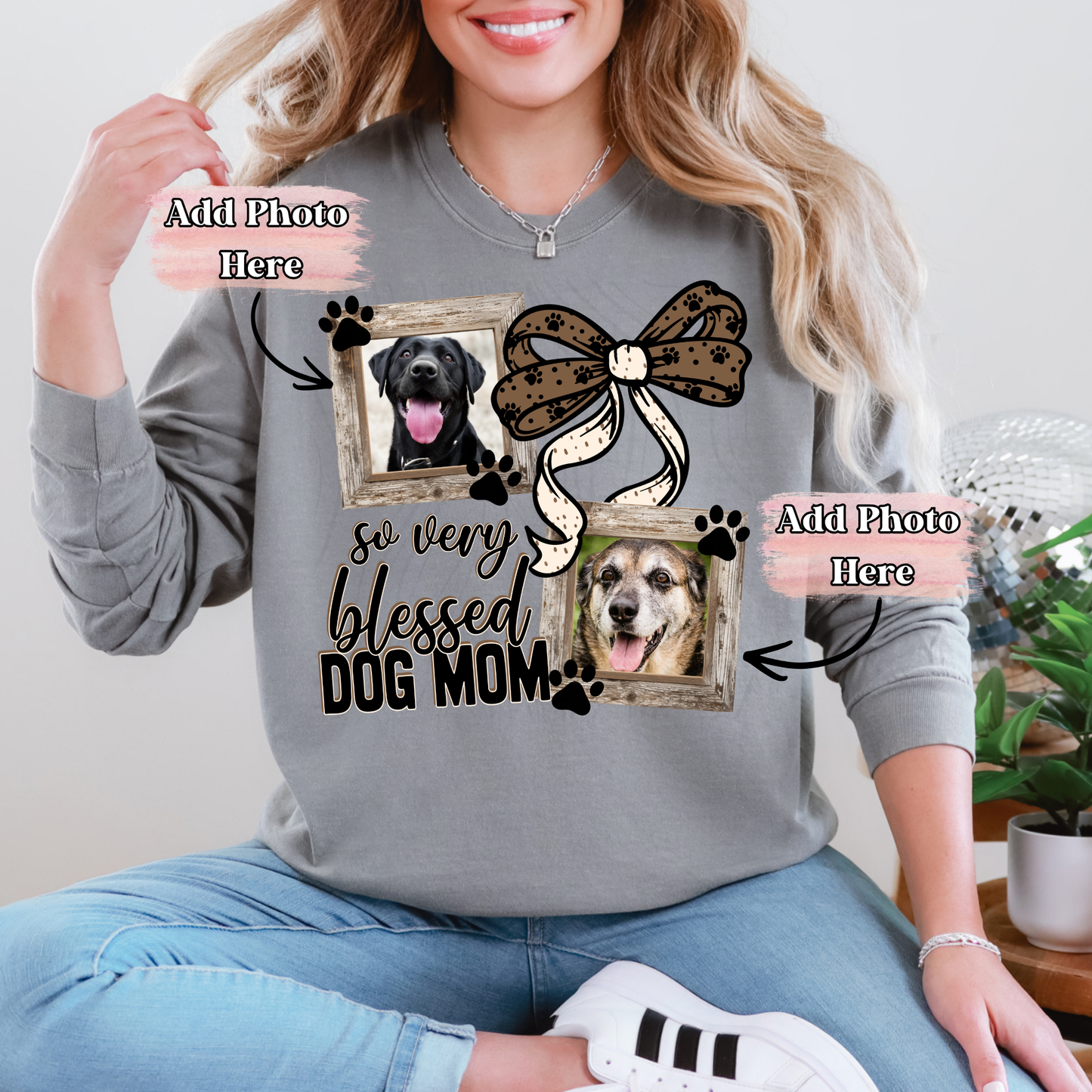 Blessed Dog/Cat Mom -  ‼️Fully Customizable Transfer‼️