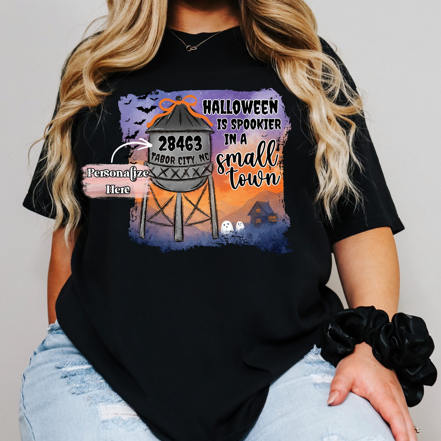 Halloween In A Small Town -  ‼️Fully Customizable Transfer‼️
