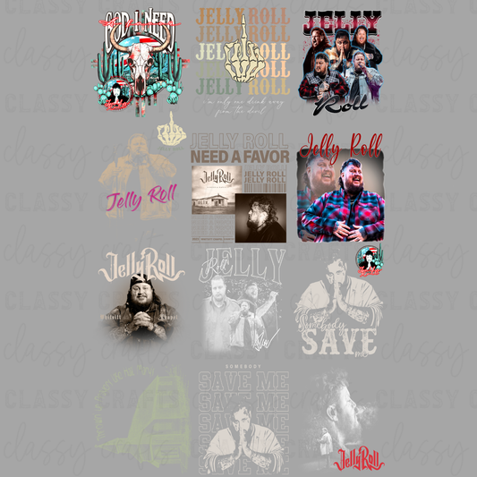 Throwin' up Prayers like Hail Mary's  30x48 - PREMADE GANG SHEET