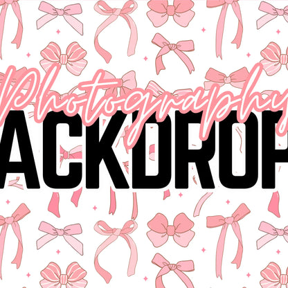 Pink Coquette - Photography Backdrop - 17