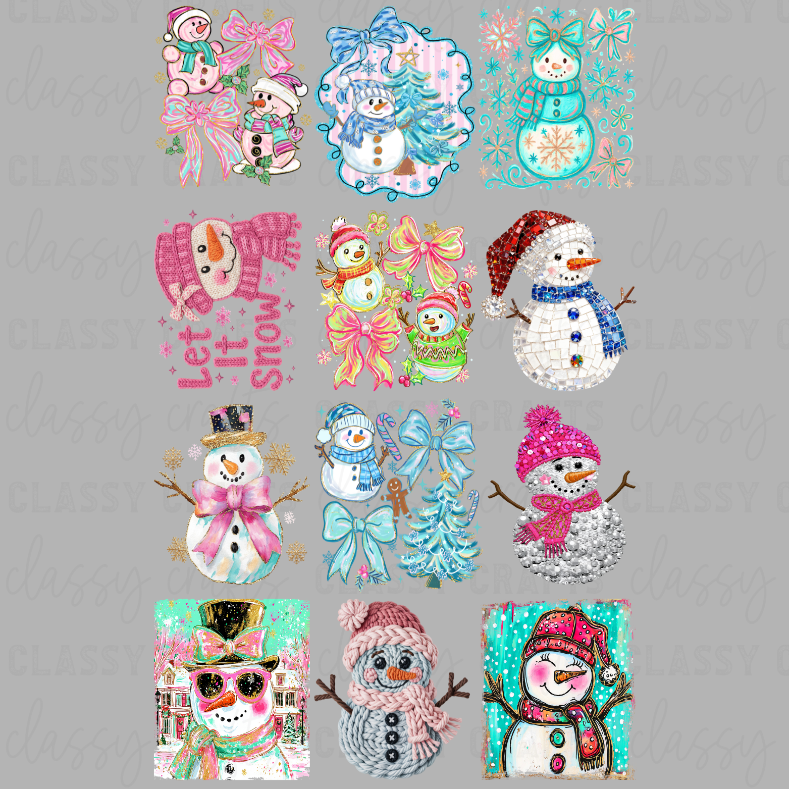 LET IT SNOW 30x48