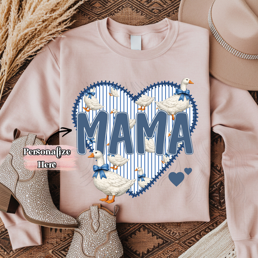 Vintage Goose Heart - ‼️FULLY CUSTOMIZABLE‼️Transfer