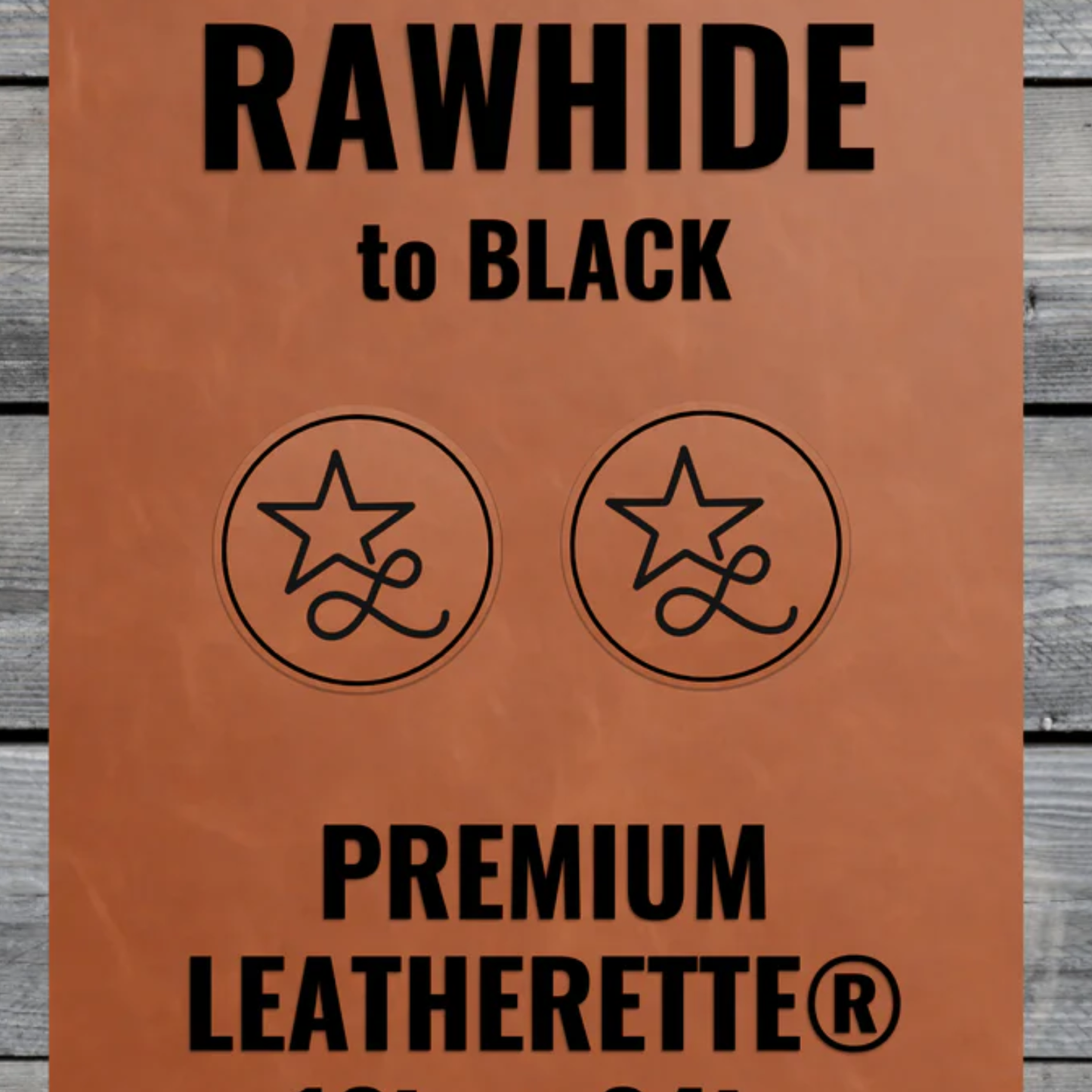 Mustaches Make Great Saddles Leather Patch