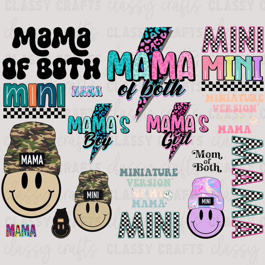 Mama Of Both - 30x24 - PREMADE GANG SHEET