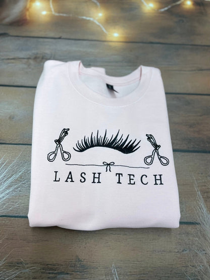 Lash Tech???? Embroidered Apparel