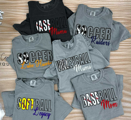 Embroidered Personlize Sports Merch ????⚽️????⚾️
