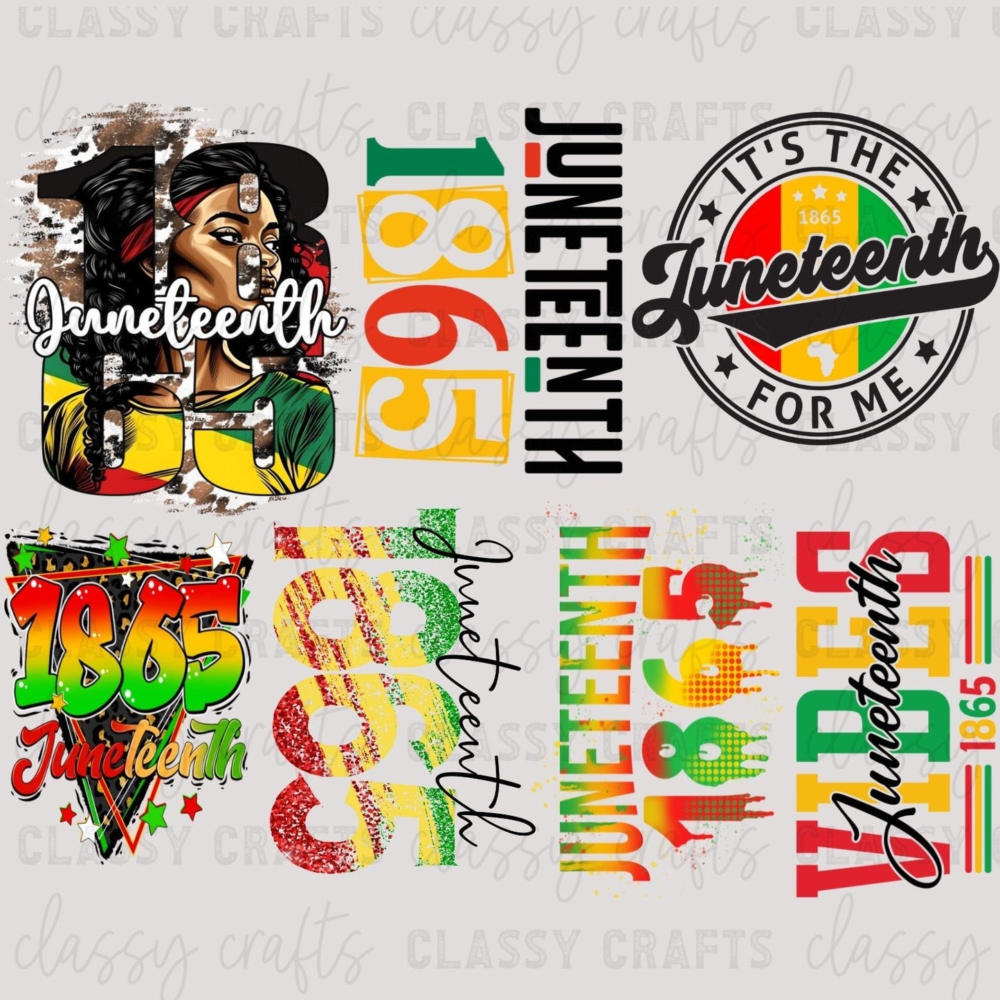 Juneteenth- 30x24 -PREMADE GANG SHEET