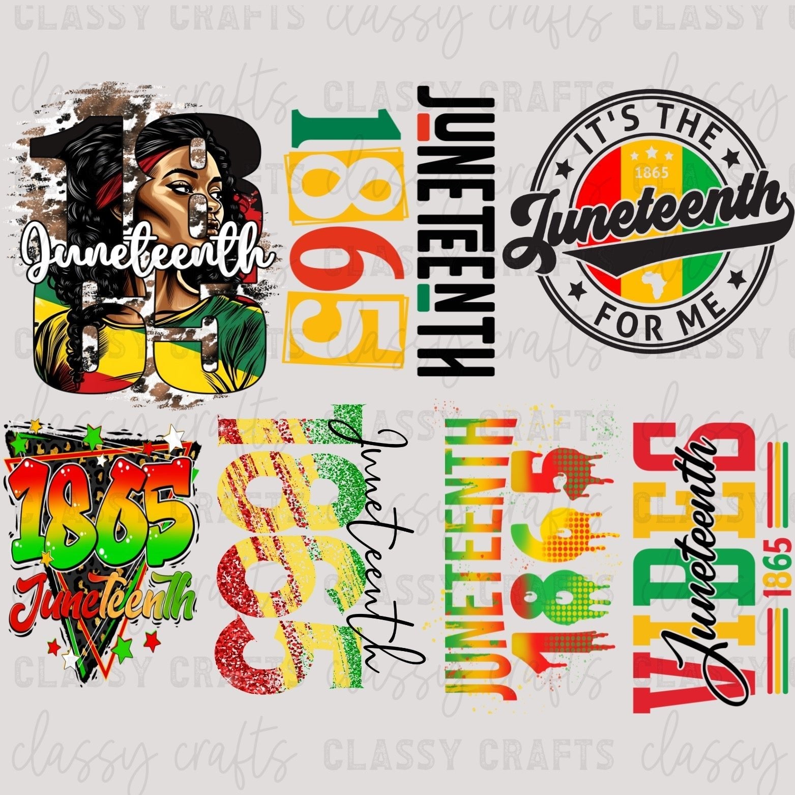 Juneteenth- 30x24 -PREMADE GANG SHEET