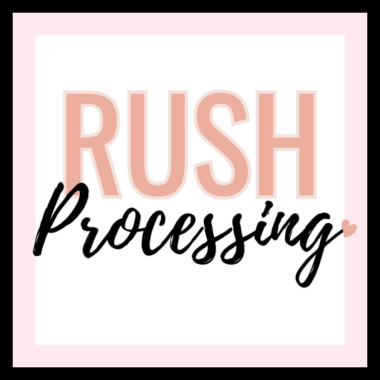 RUSH PROCESSING TIME (20% FEE)