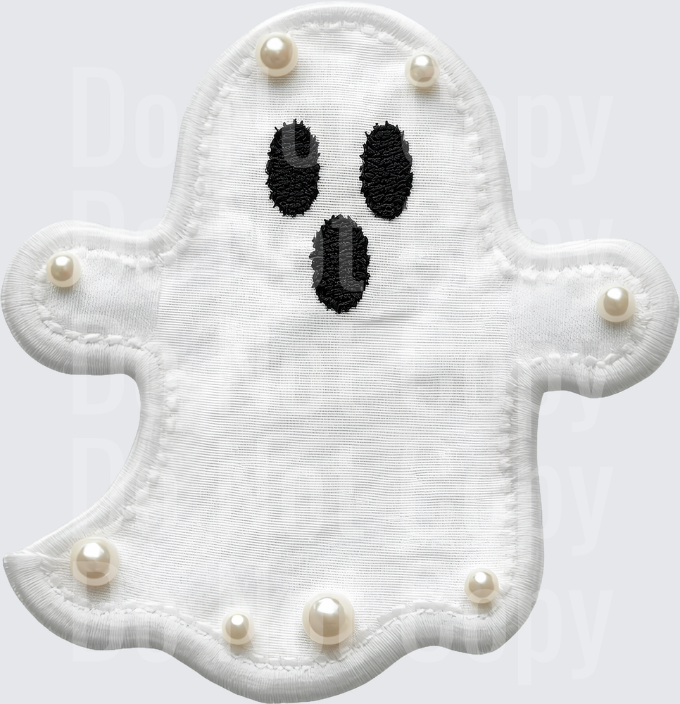 GHOST FAUX EMBROIDERY PEARL (DTF)