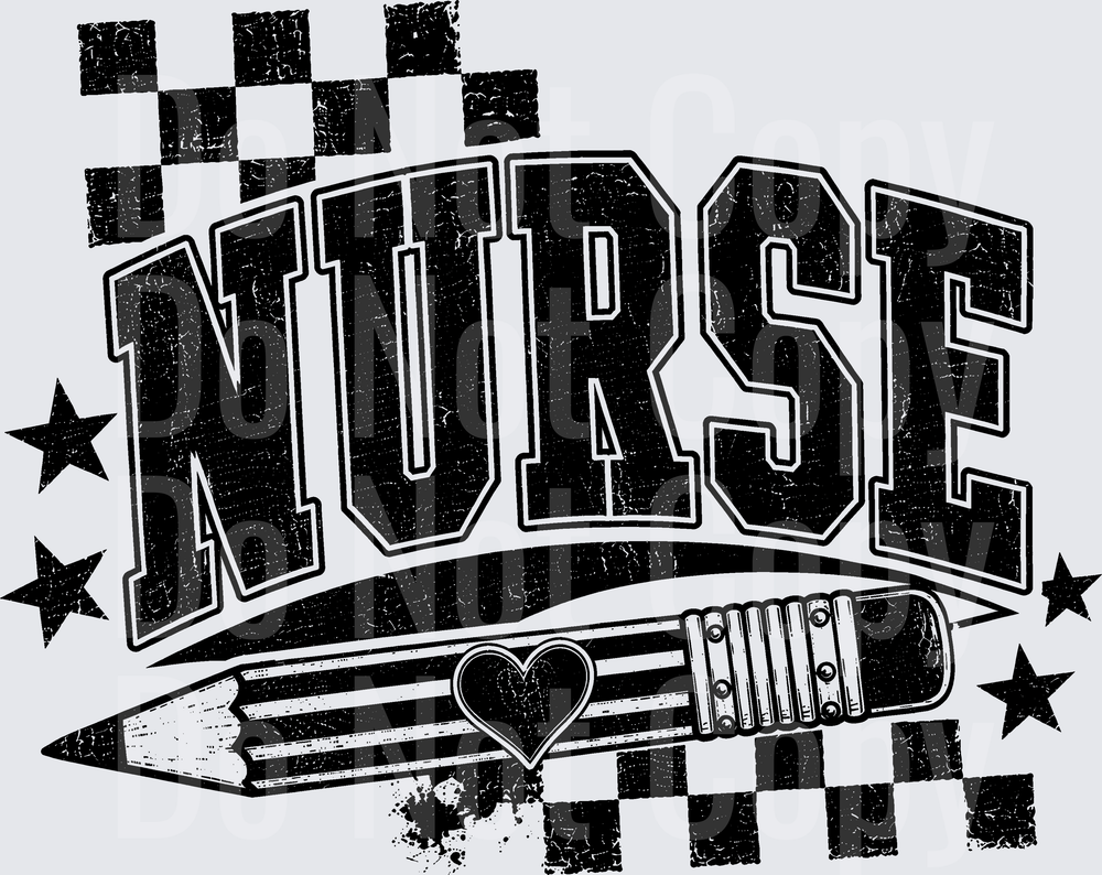 NURSE PENCIL (DTF)