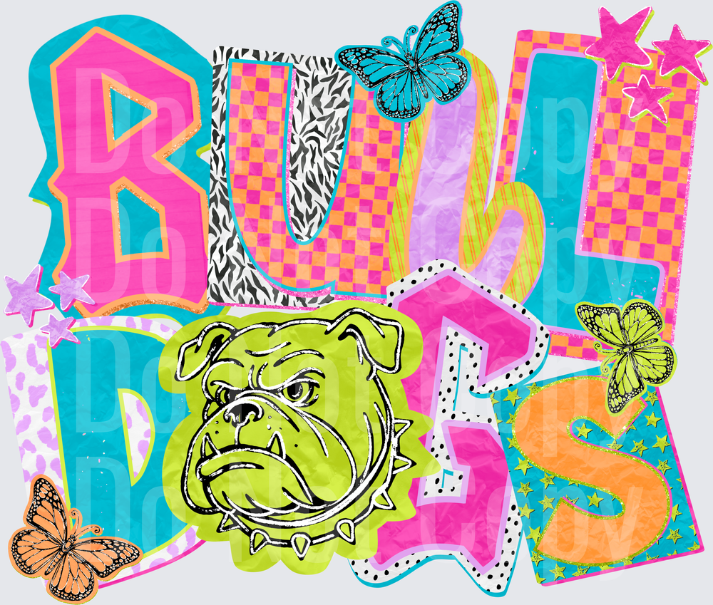 Neon Bulldogs (DTF)