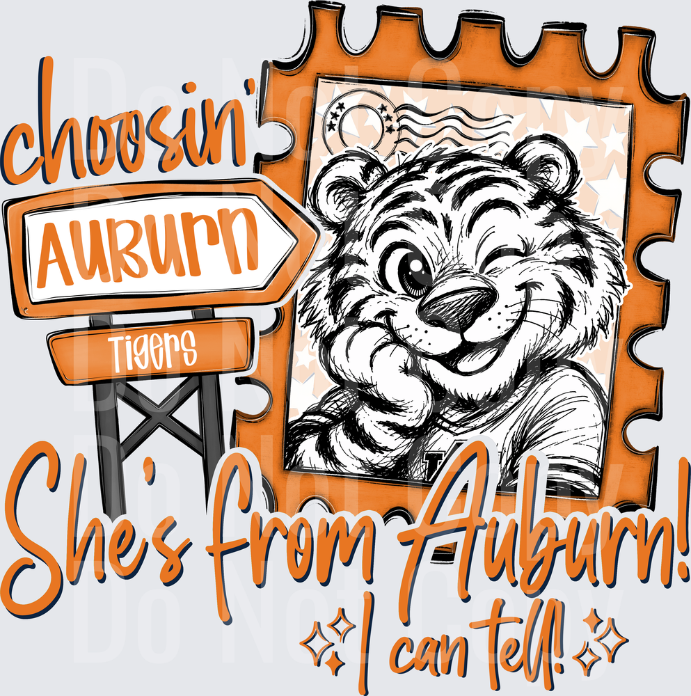 Choosin Auburn (DTF)