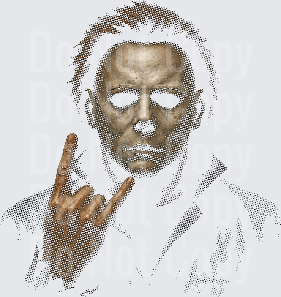 michael rock halftone (DTF)