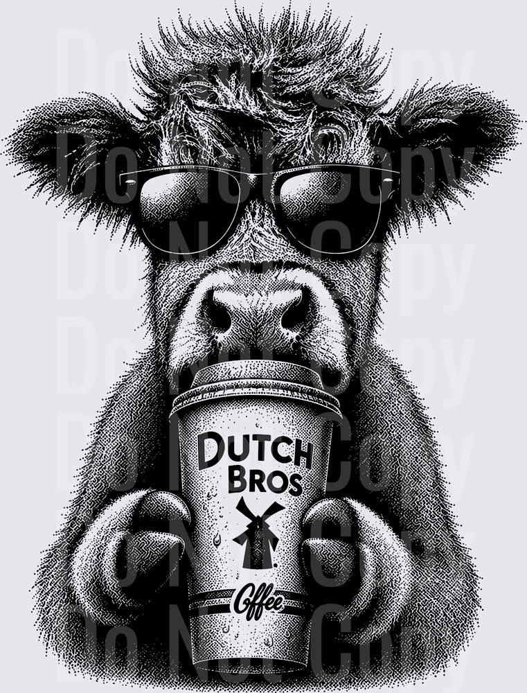 COW COFFEE DB (DTF)