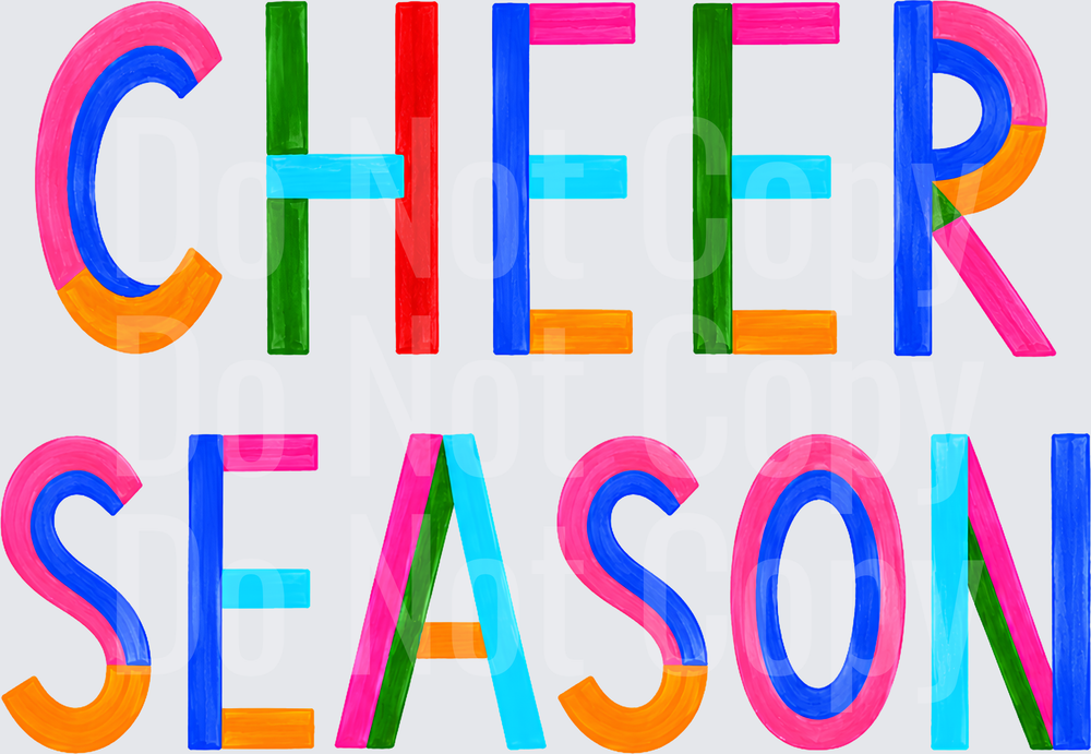 CHEER SEASON COLORBLOCK (DTF)
