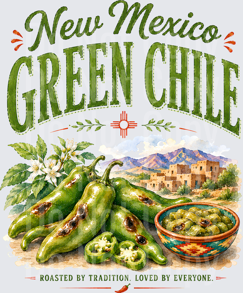 new mexico green chile (DTF)
